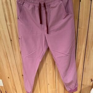 Dusk Pink Zamora Scrub Pants-Original Scrunchy Waistband!